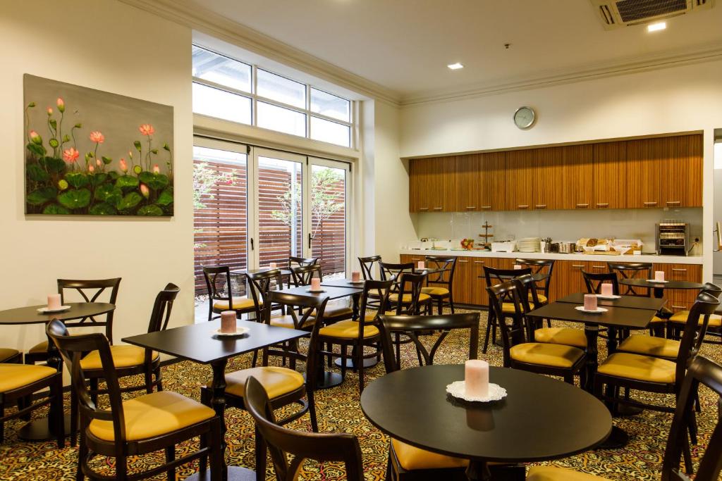 Restaurace v ubytování Adabco Boutique Hotel Adelaide