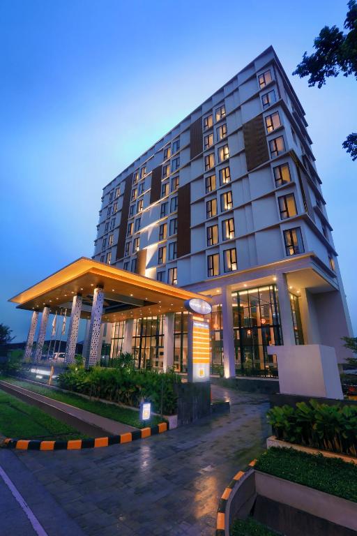 Bangunan di mana terletaknya hotel
