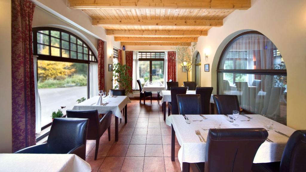 Restaurace v ubytování Spa & Wellness Hotel St. Moritz