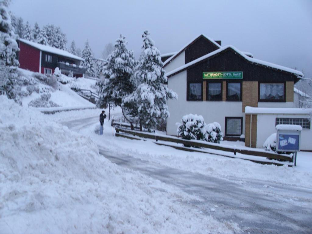 Naturkost-Hotel Harz v zimě
