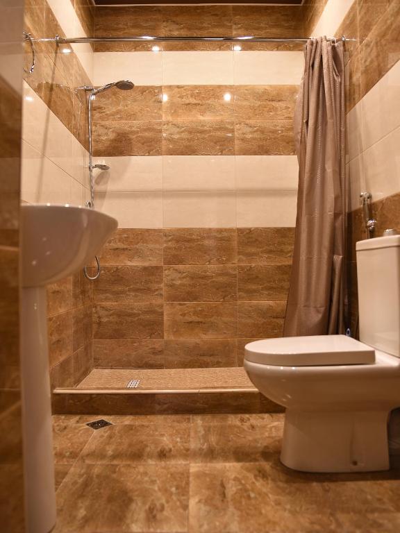 Koupelna v ubytování Premium Hotel Yerevan