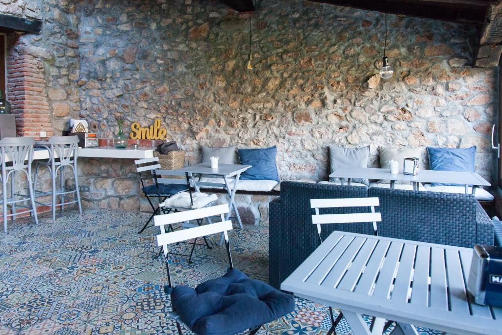 Istumisnurk majutusasutuses Posada La Corralada