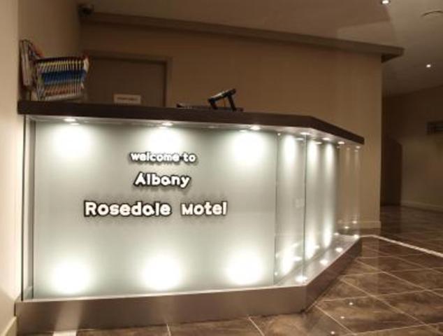 Vstupní hala nebo recepce v ubytování Albany Rosedale Motel