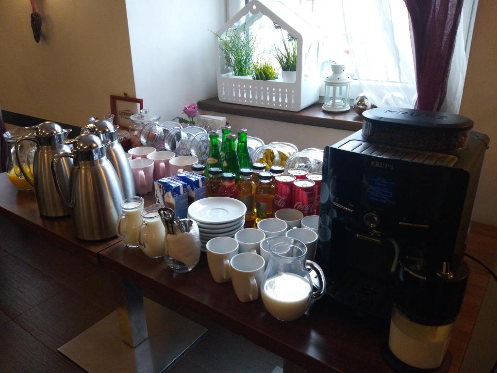 Nápoje v ubytování Hotel Berger