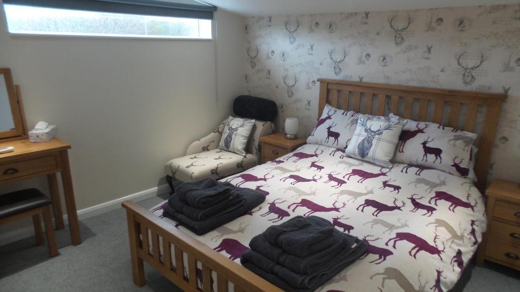 Katil atau katil-katil dalam bilik di Lord Byron Lodge