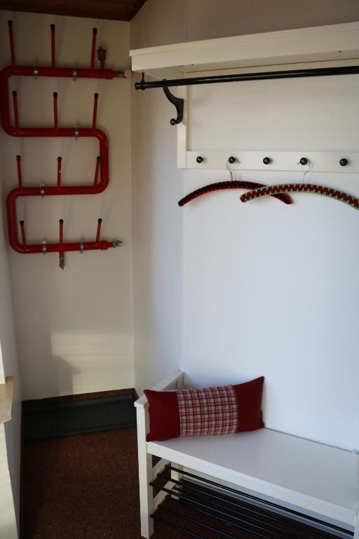 Postel nebo postele na pokoji v ubytování Ferienhaus Höll