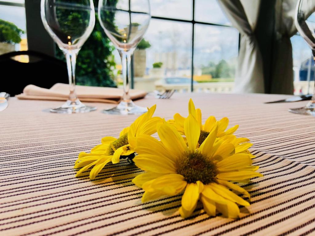 Nápoje v ubytování Hotel & Restaurant Figueres Parc