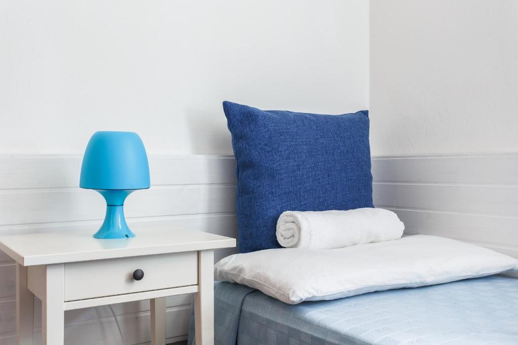 Postel nebo postele na pokoji v ubytování Hotel San Pietro