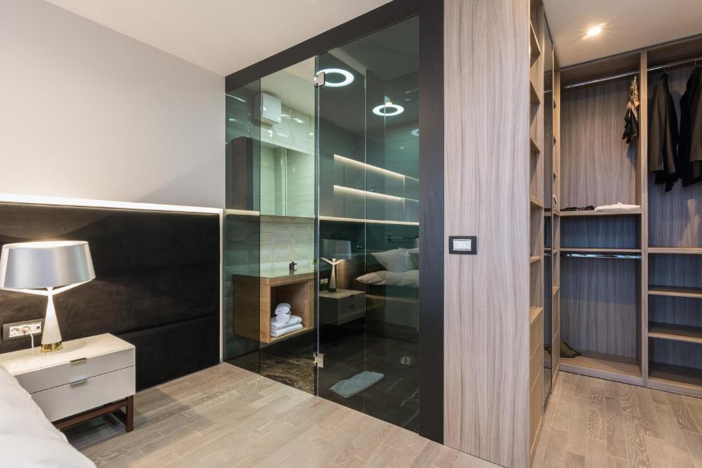 Łazienka w obiekcie Luxury Apartment Kortina