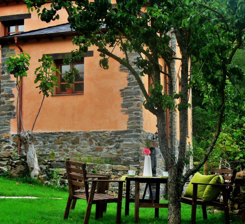 Zahrada ubytování Apartamentos El Valledor