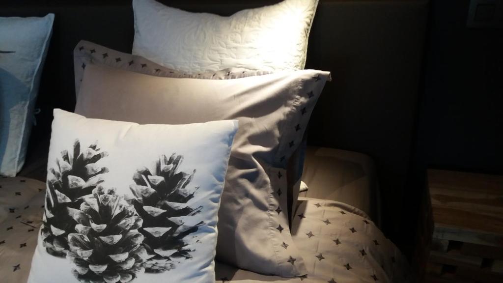 Postel nebo postele na pokoji v ubytování "Un matin au jardin"