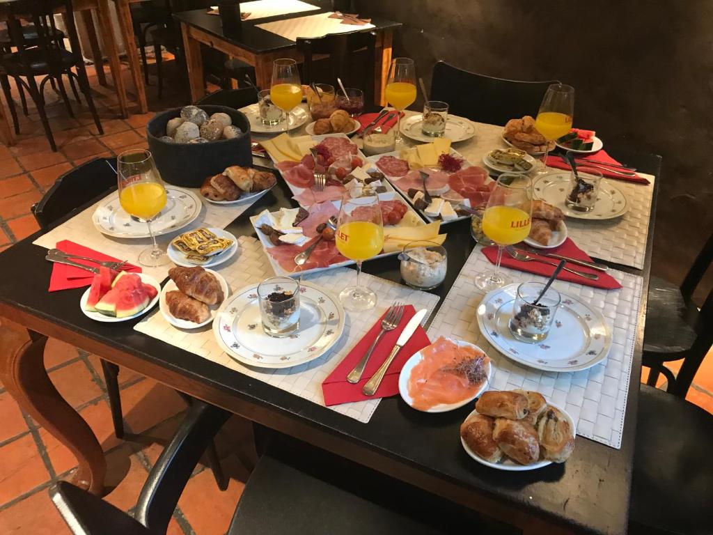 Cibo presso il bed & breakfast o nelle vicinanze