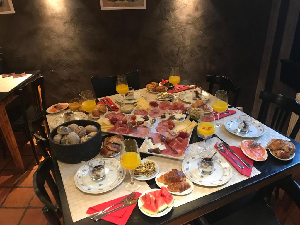 Cibo presso il bed & breakfast o nelle vicinanze