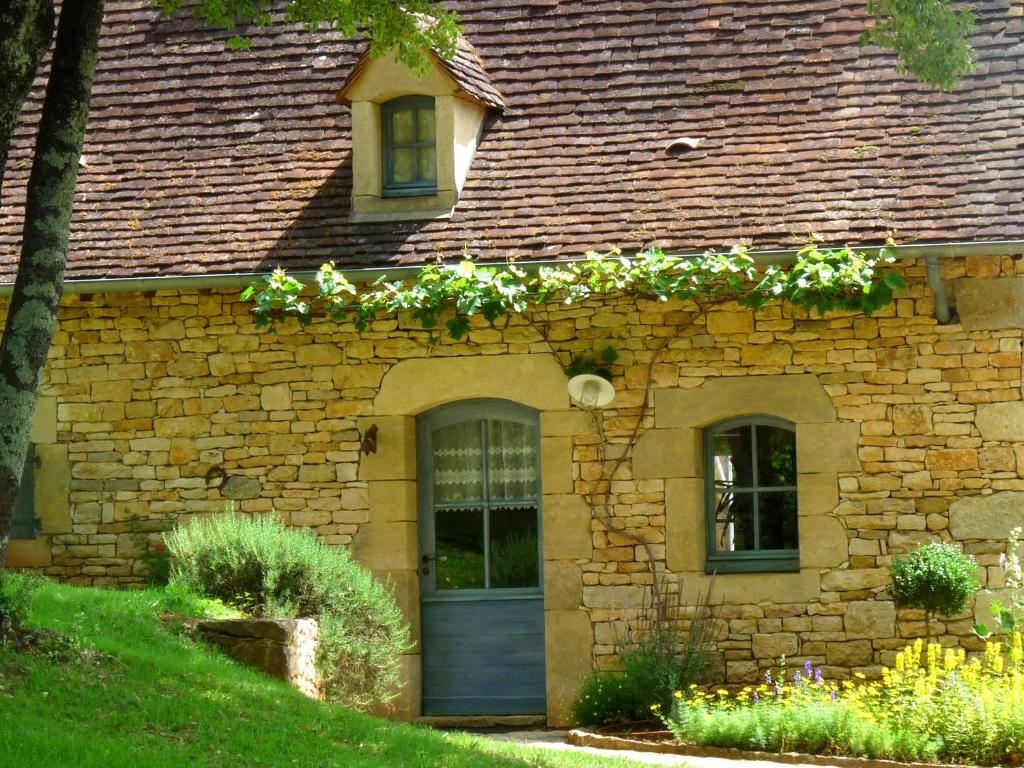 Zahrada ubytování Eco-hameau Du Sentier Des Sources