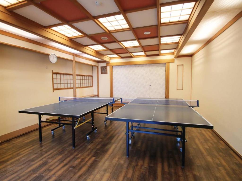 Stolní tenis v ubytování Itoen Hotel Inatori nebo okolí
