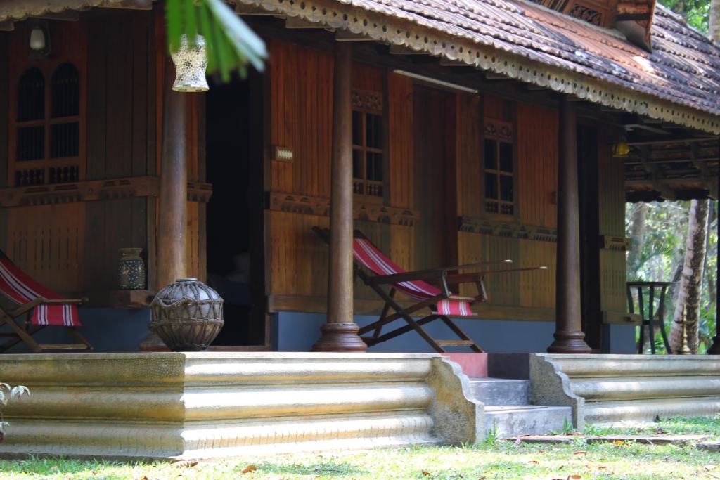 Zahrada ubytování Palathra Heritage