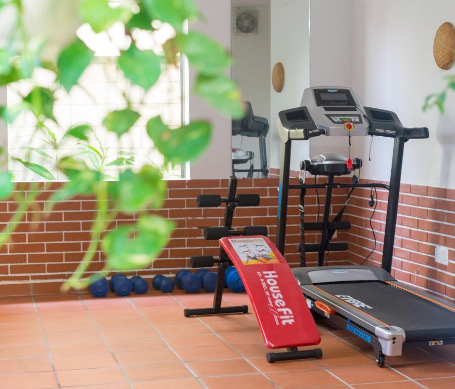 Fitness centrum a/nebo fitness zařízení v ubytování East West Villa