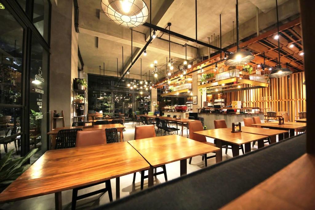 Restaurace v ubytování Hay Bandung
