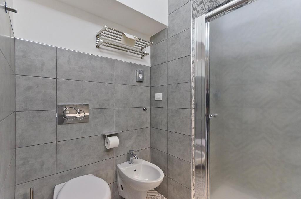 Koupelna v ubytování TOHOUSE Rooms