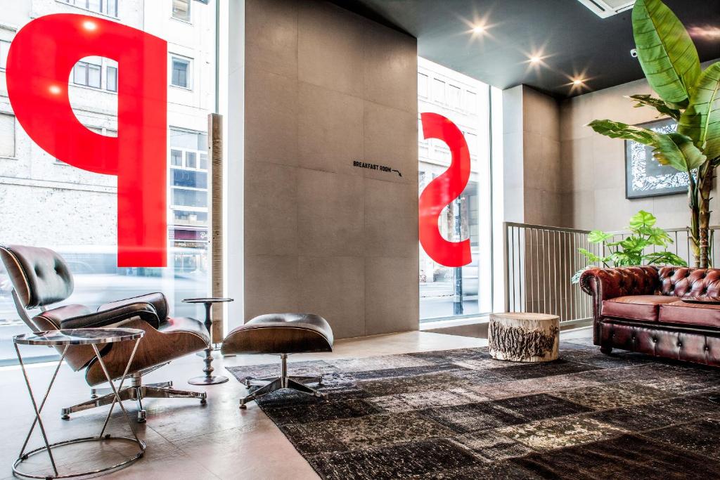 Posezení v ubytování Spice Hotel Milano