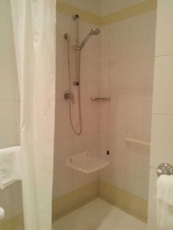 Koupelna v ubytování Hotel Meridiana