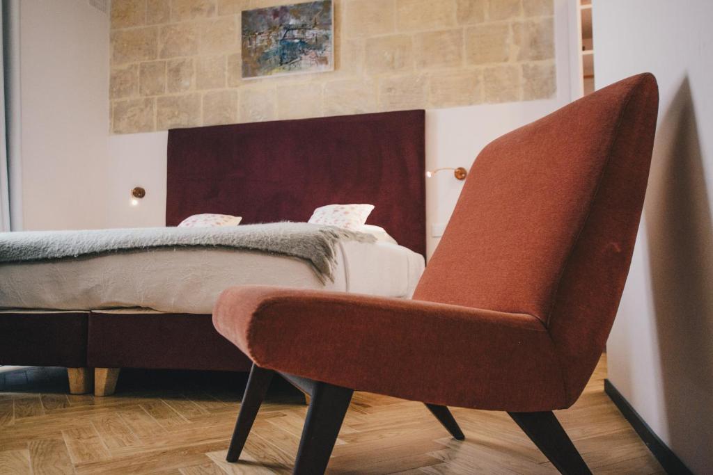 Posezení v ubytování Sally Port Suites