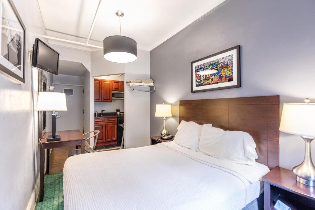 Postel nebo postele na pokoji v ubytování Hotel 309