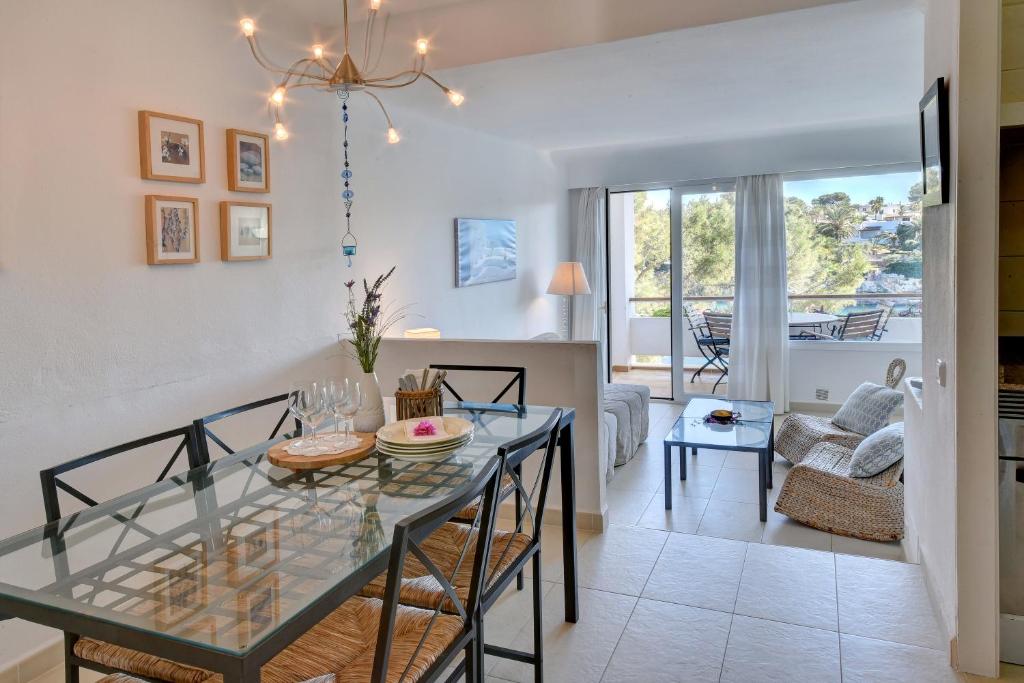 Posezení v ubytování Apartamento Ferrera Park 206
