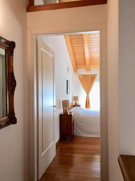 Postel nebo postele na pokoji v ubytování Agriturismo Lemire