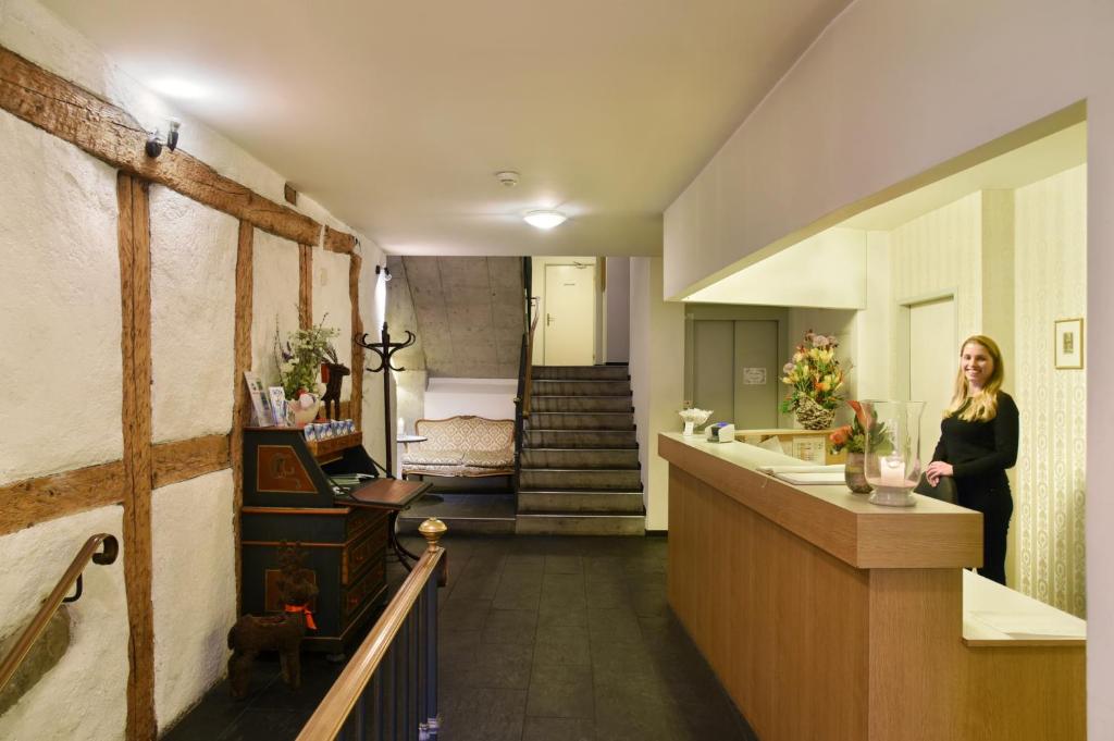 Vstupní hala nebo recepce v ubytování Hotel Hirschen