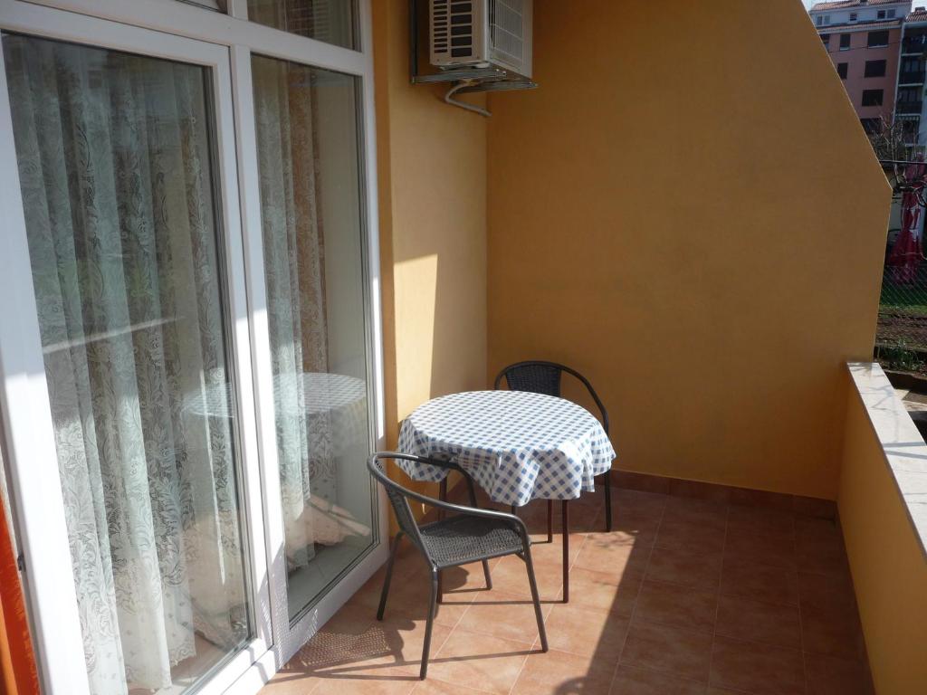 Balkón nebo terasa v ubytování Apartments & Rooms Milka