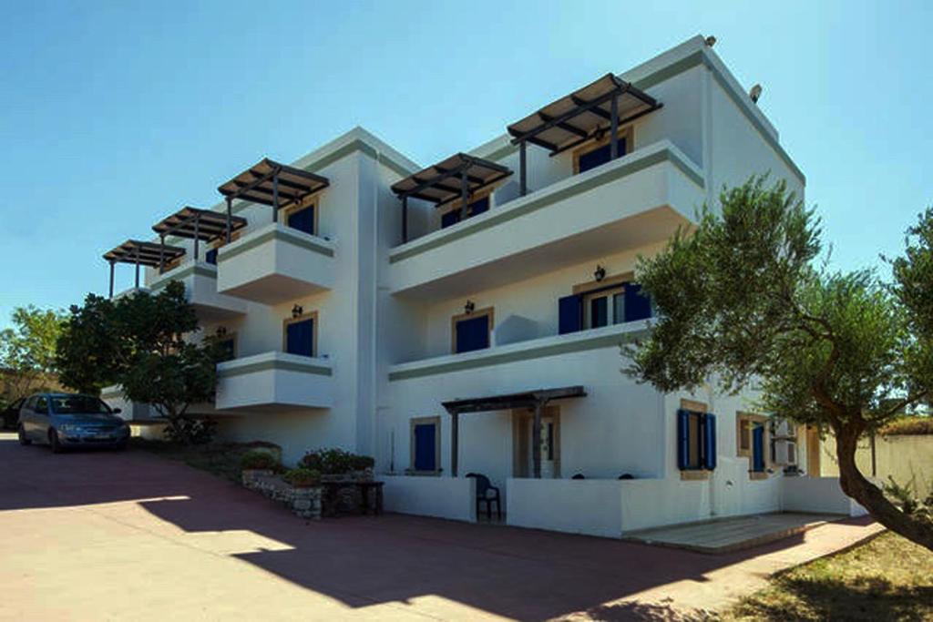 Budynek, w którym mieści się apartament