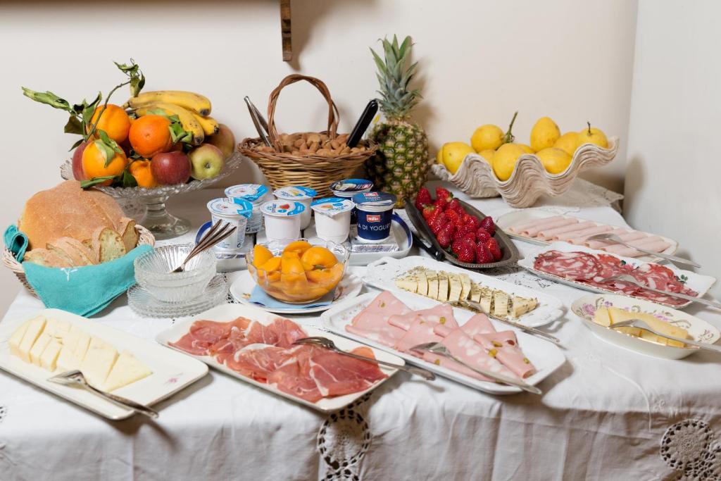 Jedlo v ubytovaní bed & breakfast alebo blízkom okolí