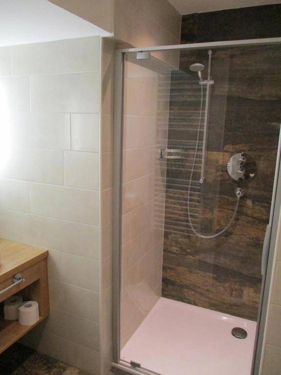 Kúpeľňa v ubytovaní Aparthotel Garni Schranz