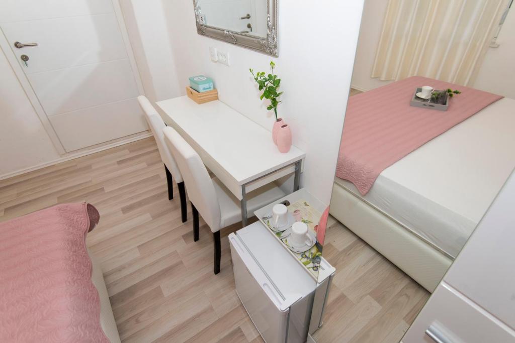 Posteľ alebo postele v izbe v ubytovaní Guest house Lenny rooms