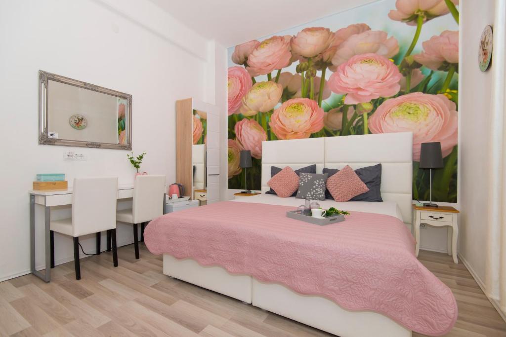 Posteľ alebo postele v izbe v ubytovaní Guest house Lenny rooms