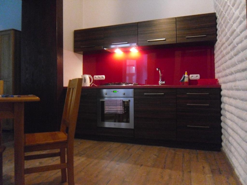 Kuchyňa alebo kuchynka v ubytovaní Apartament Berko