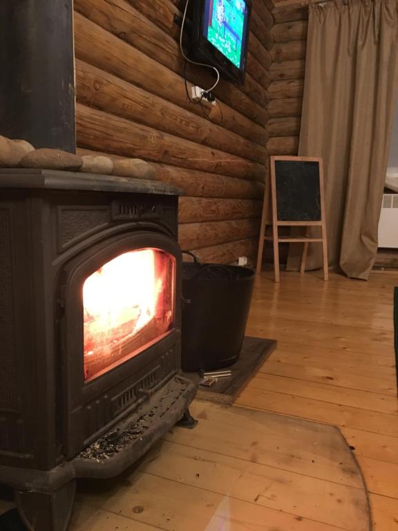 TV a/nebo společenská místnost v ubytování Cottage Marko