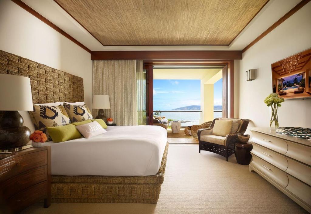 Posezení v ubytování Montage Kapalua Bay