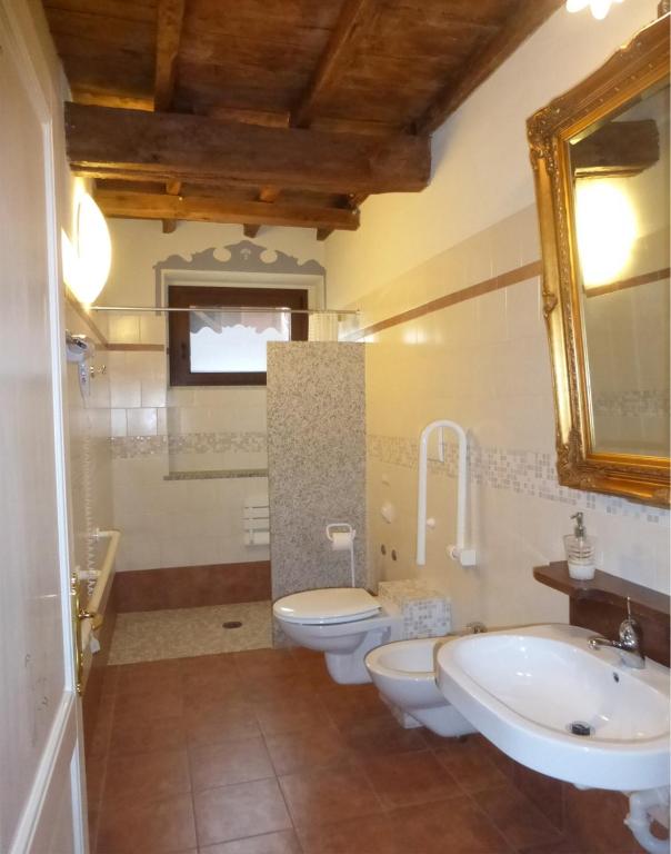 Vannituba majutusasutuses Mulino di Prada