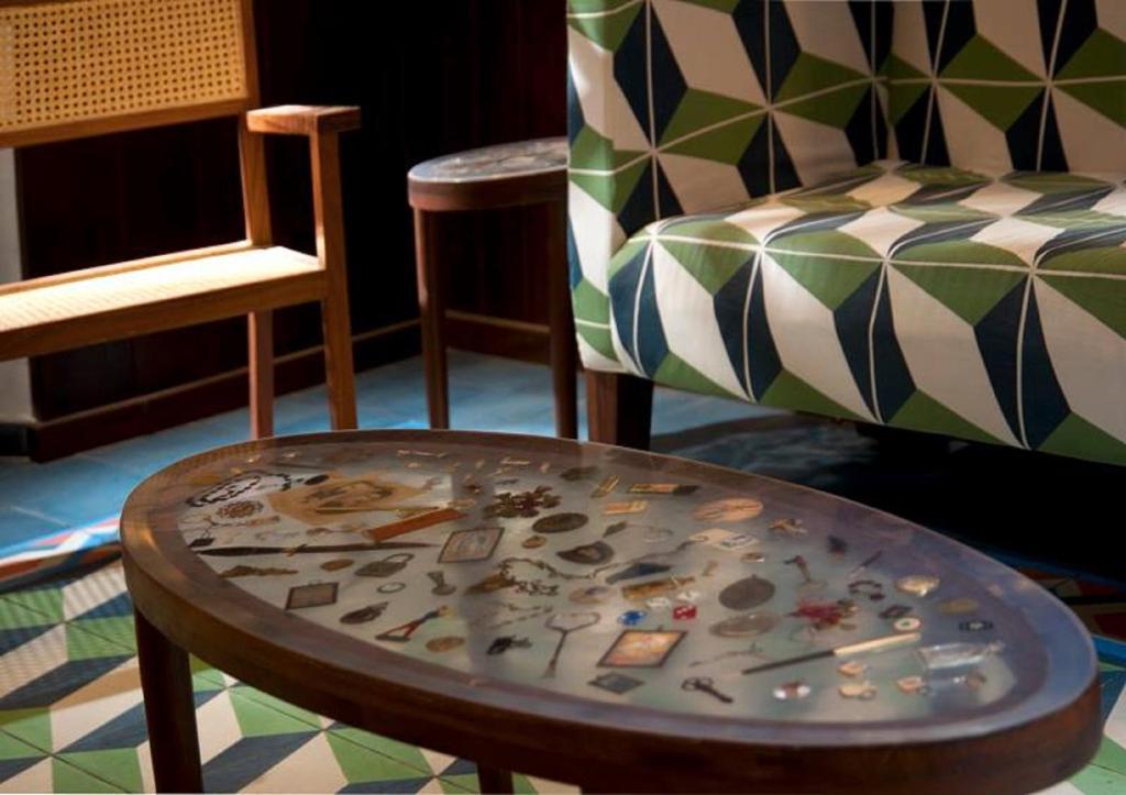 Posezení v ubytování Del Carmen Concept Hotel Boutique by Chai