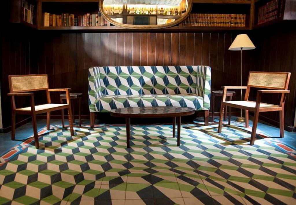 Posezení v ubytování Del Carmen Concept Hotel Boutique by Chai