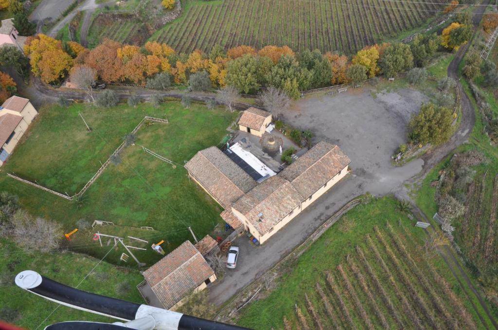 Letecký snímek ubytování Agriturismo Borgo San Nicolao
