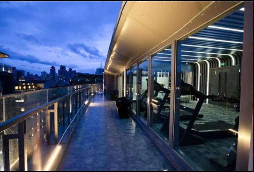 Fitness centrum a/nebo fitness zařízení v ubytování Cachet Boutique Kunming Artime
