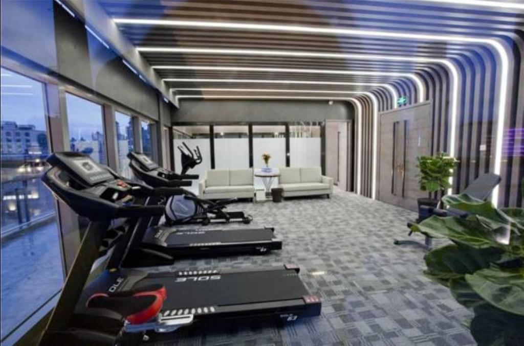 Fitness centrum a/nebo fitness zařízení v ubytování Cachet Boutique Kunming Artime