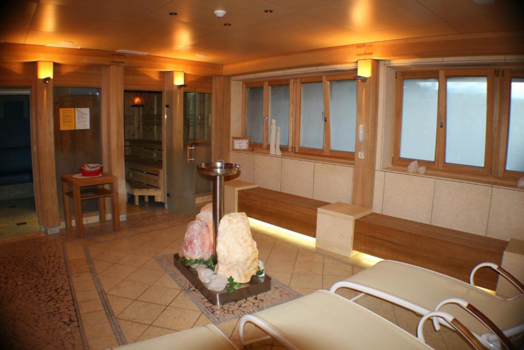 Posezení v ubytování Hotel Schöne Aussicht