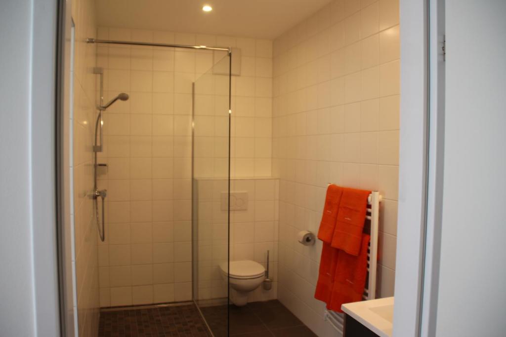 Koupelna v ubytování Nemetz-Motel