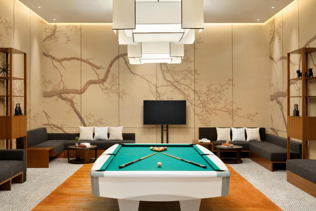 TV a/nebo společenská místnost v ubytování Hyatt Place Shanghai New Hongqiao