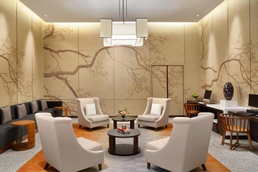 Posezení v ubytování Hyatt Place Shanghai New Hongqiao