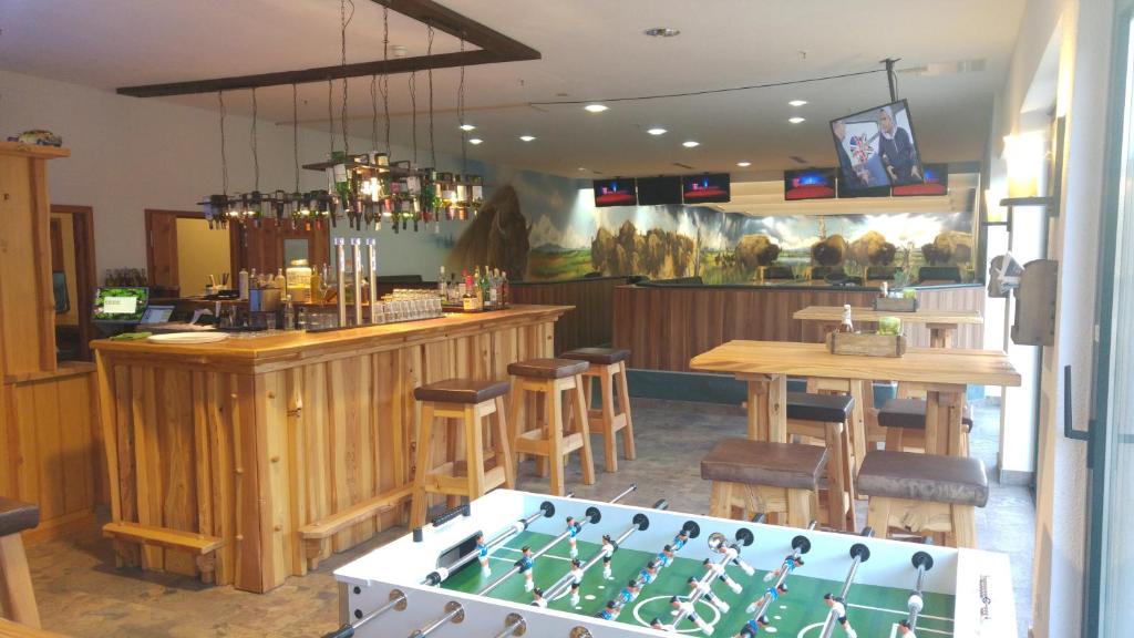 Lounge nebo bar v ubytování Reit-und Sporthotel Nordmann